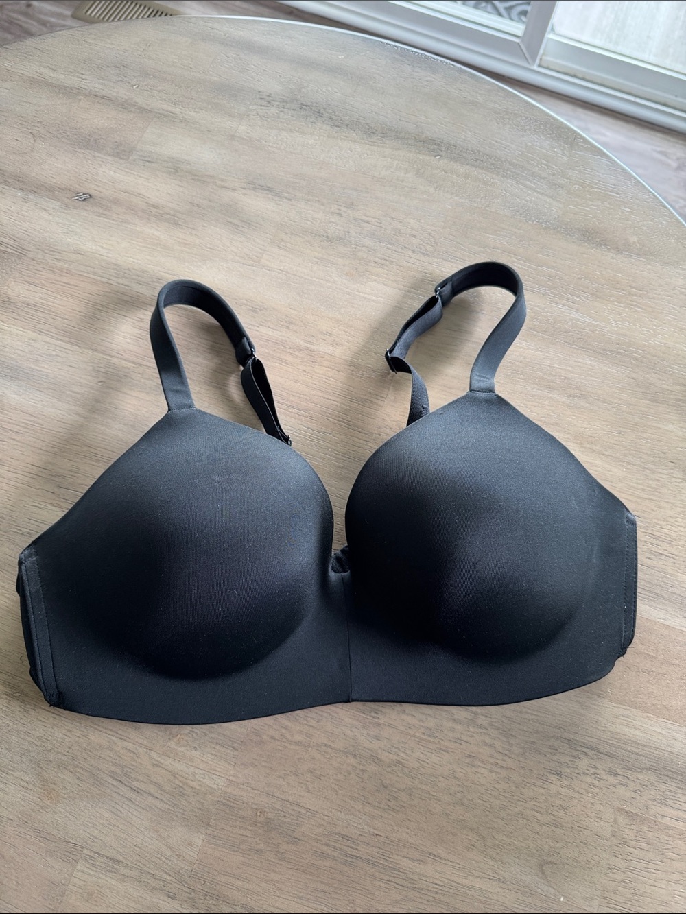 Cacique Wireless Black Moulded T-Shirt Bra - Women Intimates